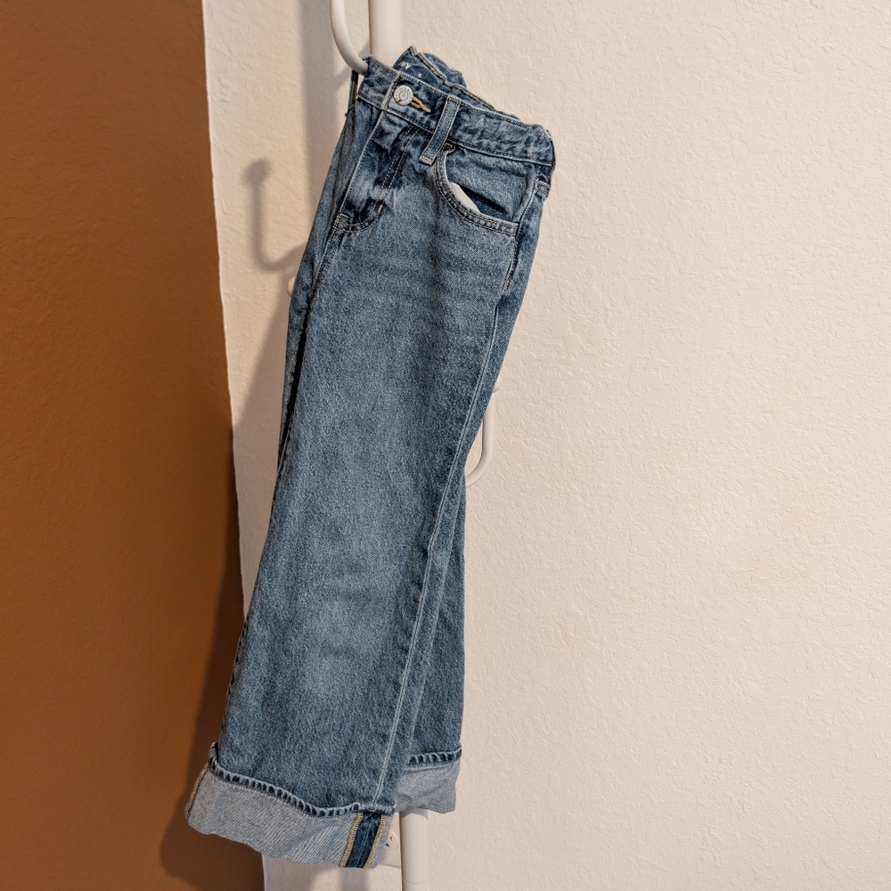 Old Navy Light Blue Wide-Leg Jeans